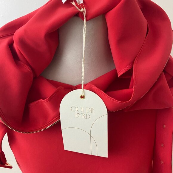 NWT Goldie Byrd Goldie Dress Belt Red Golf - Picture 7 of 10